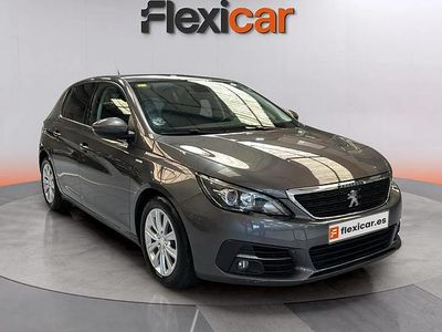 Usado Peugeot 308 Style 131 CV (96 kW) 2020 Gris Utilitario