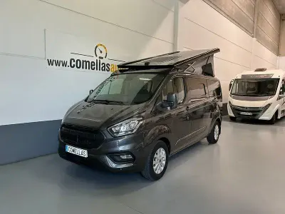 Usado Ford Transit Custom Nugget 150 CV (110 kW) 2022 Gris / plata Monovolumen
