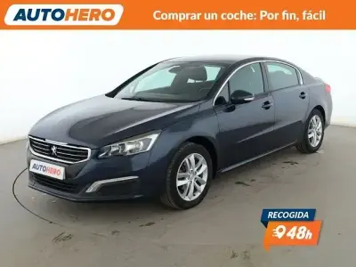 Usado Peugeot 508 Active 120 CV (88 kW) 2017 Azul Berlina