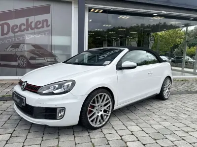 Usado VW Golf Cabriolet GTI 211 CV (155 kW) 2013 Blanco Descapotable