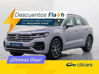 Gris Usado 2020 VW Touareg R-line SUV | 42.990 € (Precio justo)