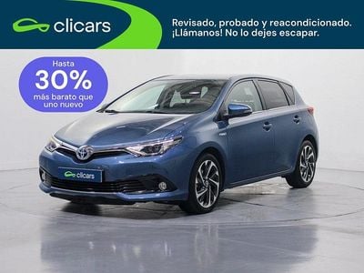 Usado Toyota Auris Hybrid Advance 136 CV (100 kW) 2016 Azul Berlina