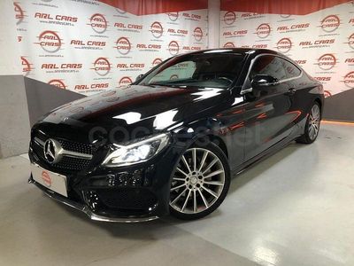 Usado Mercedes C220 170 CV (125 kW) 2016 Negro Coupe
