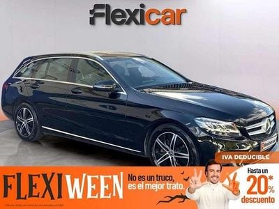 Usado Mercedes C200 184 CV (135 kW) 2020 Negro Familiar