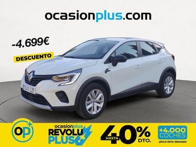 Usado Renault Captur Intens 100 CV (73 kW) 2022 Blanco SUV