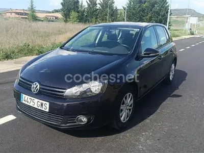 Usado VW Golf VI Advance 105 CV (77 kW) 2010 Negro Utilitario