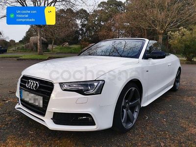 Usado Audi A5 Cabriolet S-Line 170 CV (125 kW) 2012 Blanco Descapotable