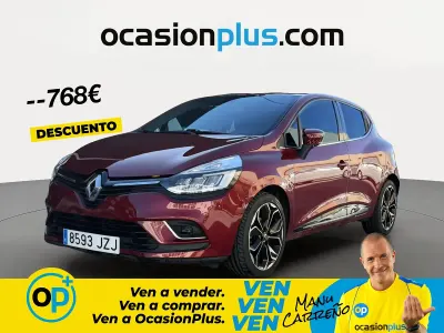 Usado Renault Clio 90 CV (66 kW) 2017 Rojo