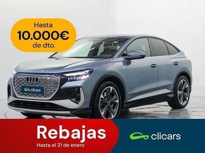 Azul Usado 2023 Audi Q4 Sportback e-tron S-Line SUV | 37.190 € (Super precio)