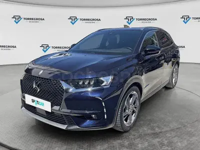 Usado DS Automobiles DS7 Crossback Grand Chic 300 CV (220 kW) 2020 Azul SUV