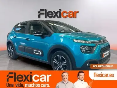 Usado Citroën C3 Feel 83 CV (61 kW) 2022 Azul Utilitario