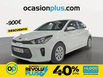 Usado Kia Rio 84 CV (61 kW) 2017 Blanco Utilitario
