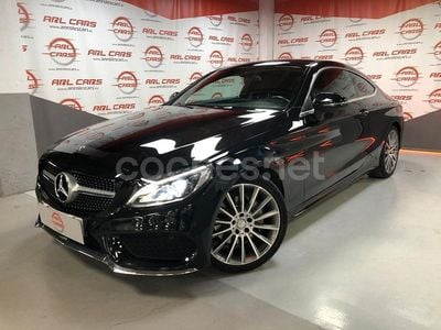 Negro Usado 2016 Mercedes C220 Coupe | 25.900 € (Un poco caro)