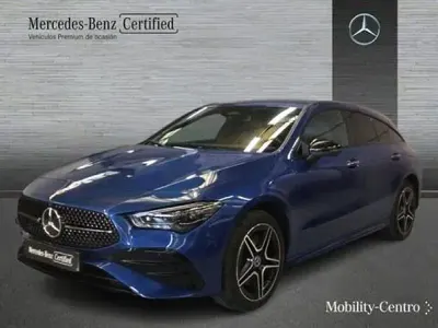 Usado Mercedes CLA250e 217 CV (159 kW) 2024 Azul Coupe