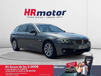 Usado BMW 520 186 CV (136 kW) 2014 Gris Familiar