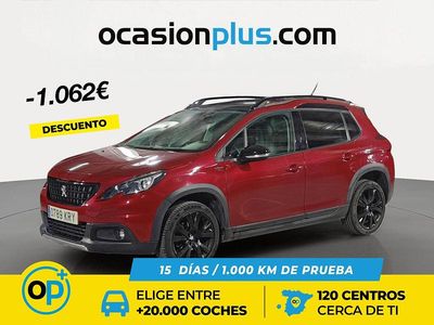 Rojo Usado 2018 Peugeot 2008 GT-line SUV | 11.390 € (Precio justo)