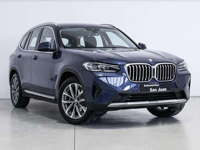Azul Usado 2022 BMW X3 xLine SUV | 39.990 € (Precio justo)