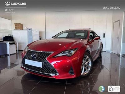 Burdeos Usado 2019 Lexus RC300h Executive Line Coupe | 34.900 € (Un poco caro)