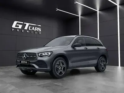 Usado Mercedes GLC300e AMG 333 CV (244 kW) 2021 Gris SUV