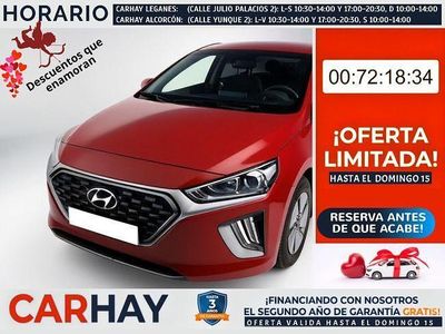 Usado Hyundai Ioniq 141 CV (103 kW) 2021 Rojo Utilitario