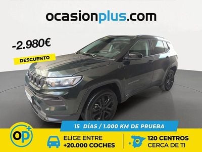 Usado Jeep Compass North 130 CV (95 kW) 2025 Verde SUV