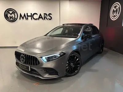 Usado Mercedes A35 AMG 306 CV (225 kW) 2018 Gris / plata Berlina