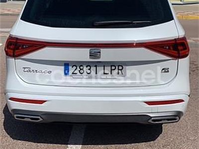 Usado Seat Tarraco FR 245 CV (180 kW) 2021 Blanco SUV