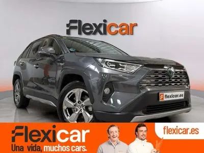 Usado Toyota RAV4 Hybrid Luxury 218 CV (160 kW) 2020 Gris SUV