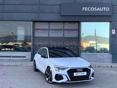 Usado Audi A3 Ambiente 150 CV (110 kW) 2021 Blanco Berlina
