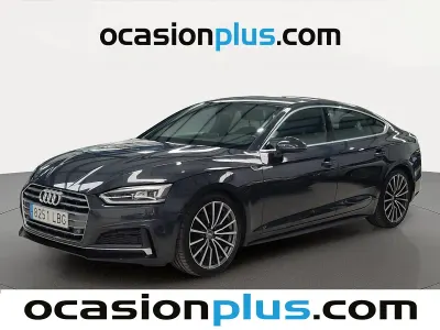 Usado Audi A5 Sportback S-Line 190 CV (139 kW) 2019 Gris Utilitario