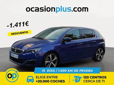 Azul Usado 2015 Peugeot 308 GT Utilitario | 11.389 € (Precio justo)