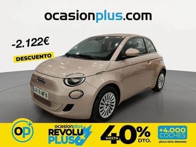 Usado Fiat 500e 86 kW (118 CV) 2023 Beige Utilitario