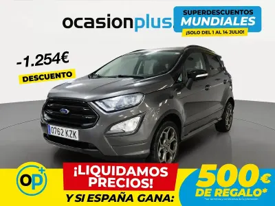 Usado Ford Ecosport ST-Line 125 CV (91 kW) 2019 Gris SUV