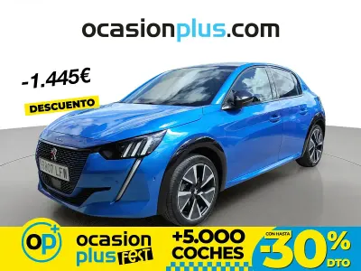 Usado Peugeot e-208 GTi 100 kW (136 CV) 2020 Azul Utilitario