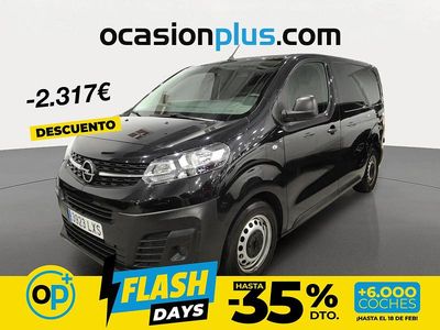 Usado Opel Vivaro S 102 CV (75 kW) 2022 Negro Monovolumen