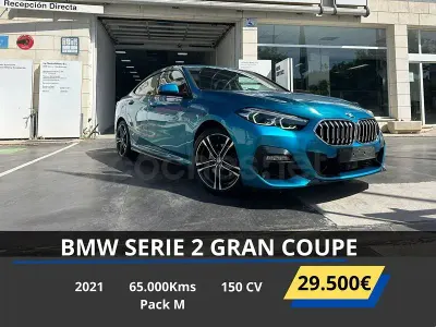 Usado BMW 218 Gran Coupé Comfort Edition 150 CV (110 kW) 2021 Azul Coupe