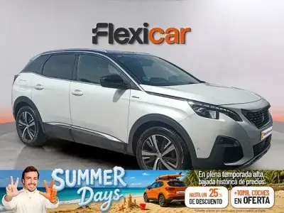 Usado Peugeot 3008 GT-line 130 CV (95 kW) 2019 Blanco SUV