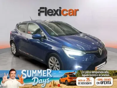 Usado Renault Clio Intens 91 CV (66 kW) 2019 Azul Utilitario