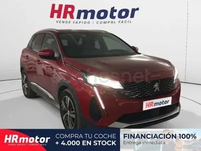 Usado Peugeot 3008 Allure 130 CV (95 kW) 2021 Rojo SUV