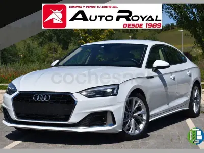 Käytetty Audi A5 Sportback Advanced 163 HP (119 kW) 2020 Valkoinen Viistoperä