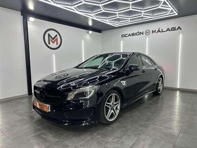 Usado Mercedes CLA200 AMG line 136 CV (100 kW) 2016 Negro Berlina