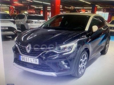 Usado Renault Captur Intens 140 CV (102 kW) 2021 Negro SUV