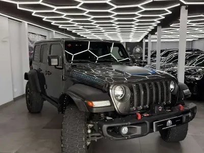 Usado Jeep Wrangler Unlimited Rubicon 381 CV (280 kW) 2021 Gris SUV