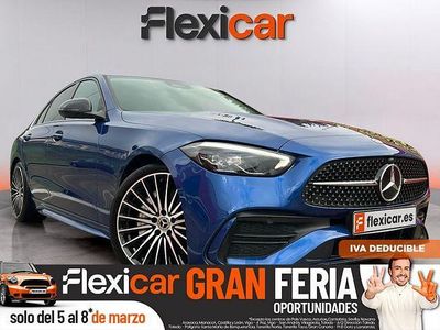 Usado Mercedes C200 163 CV (119 kW) 2022 Azul Berlina