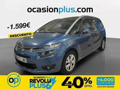 Usado Citroën C4 Feel 120 CV (88 kW) 2016 Azul Monovolumen