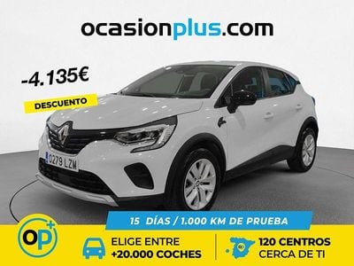 Blanco Usado 2022 Renault Captur Intens SUV | 15.790 € (Precio justo)