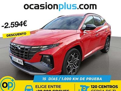 Usado Hyundai Tucson N Line 150 CV (110 kW) 2023 Rojo SUV
