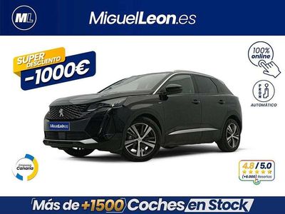 Negro Usado 2021 Peugeot 3008 GT SUV | 18.985 € (Precio justo)