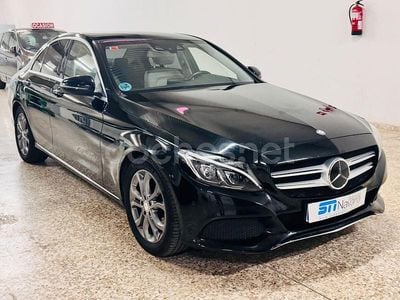 Usado Mercedes C220 Exclusive 170 CV (125 kW) 2016 Negro Berlina