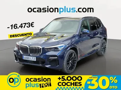 Begagnad BMW X5 340 HK (250 kW) 2021 Blå SUV